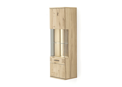 Seinakapp SALVADOR tamm Bianco, 45x37xH149 cm, LED