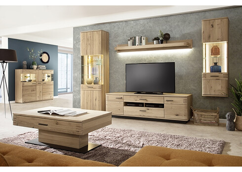 Diivanilaud SALVADOR tamm Bianco, 115x70xH45 cm