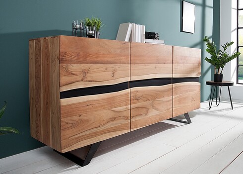 Kummut AMAZONAS akaatsia, 150x43xH85 cm