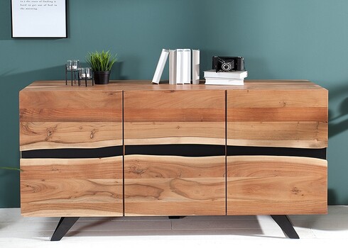 Kummut AMAZONAS akaatsia, 150x43xH85 cm