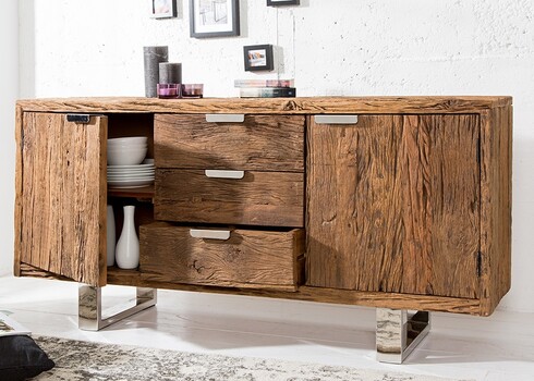 Kummut EUPHORIA tiigipuu, 160x40xH75 cm