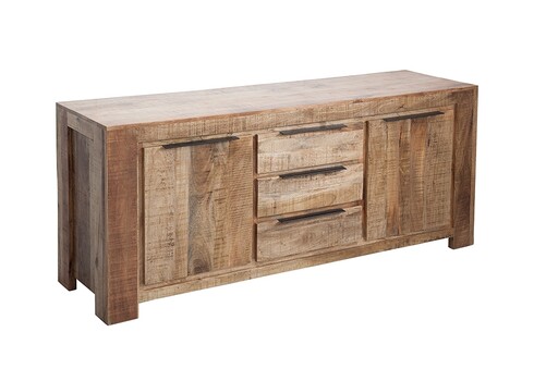 Kummut IRON CRAFT mango, 175x50xH76 cm