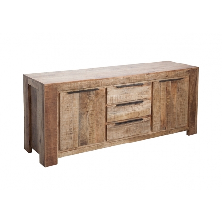 Kummut IRON CRAFT mango, 175x50xH76 cm