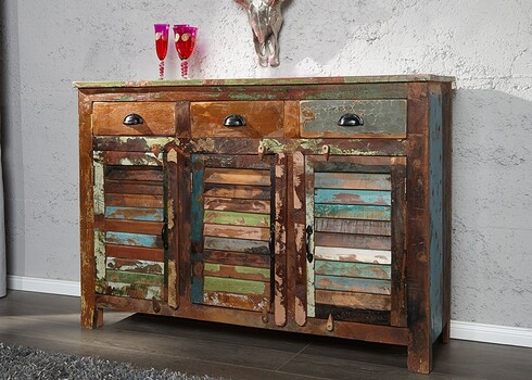 Kummut JAKARTA pruun, 125x40xH90 cm