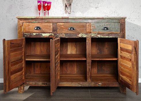 Kummut JAKARTA pruun, 125x40xH90 cm