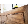 Kummut LAGOS sheesham, 135x43xH70 cm