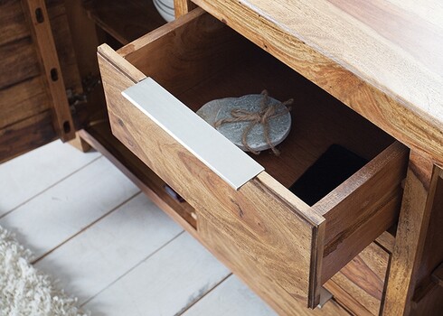 Kummut LAGOS sheesham, 135x43xH70 cm