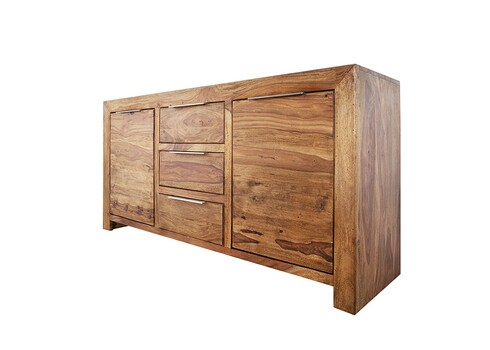 Kummut LAGOS sheesham, 135x43xH70 cm