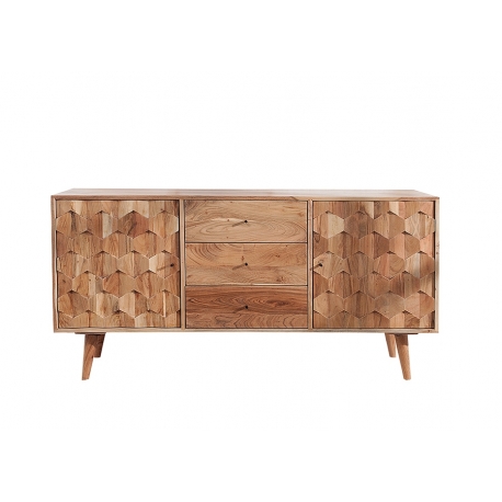 Kummut MYSTIC LIVING akaatsia, 145x40xH75 cm
