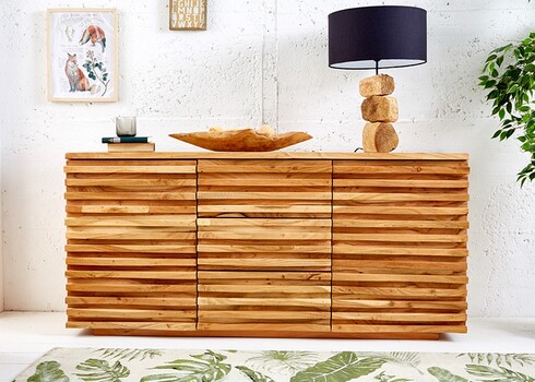 Kummut RELIEF akaatsia, 160x45xH75 cm