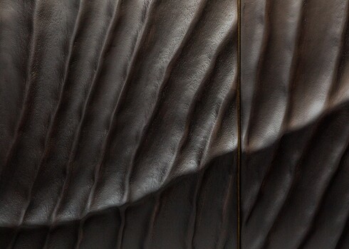 Kummut SCORPION tumepruun, 177x45xH76 cm