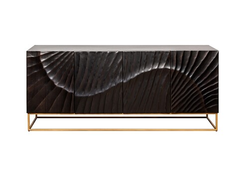 Kummut SCORPION tumepruun, 177x45xH76 cm