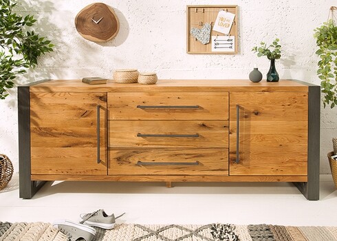 Kummut THOR metsik tamm, 200x45xH81 cm