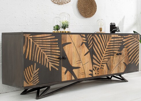 Kummut TROPICAL antratsiit, 175x45xH75 cm