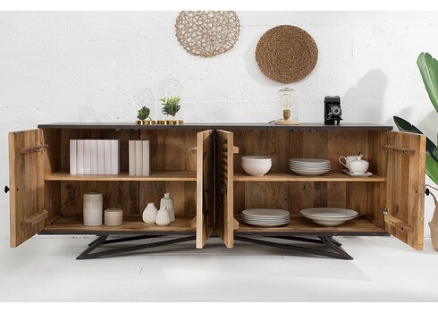 Kummut TROPICAL antratsiit, 175x45xH75 cm