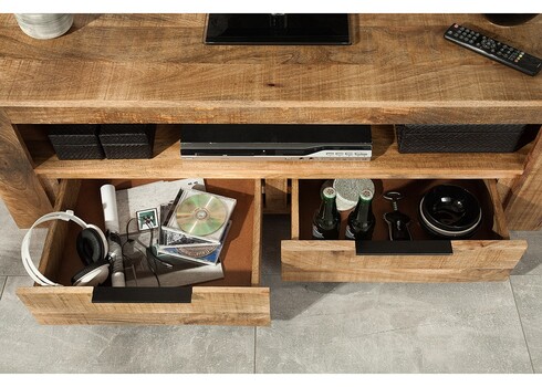 Tv-alus IRON CRAFT mango, 130x45xH45 cm