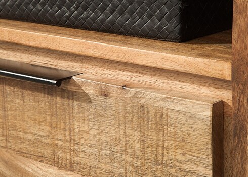 Tv-alus IRON CRAFT mango, 130x45xH45 cm