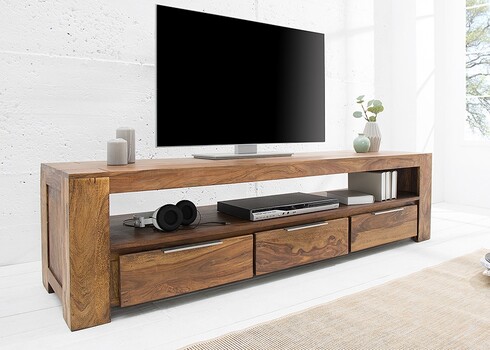 Tv-alus MAKASSAR sheesham, 170x47xH45 cm