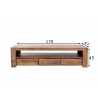 Tv-alus MAKASSAR sheesham, 170x47xH45 cm