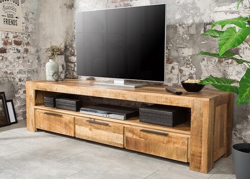 Tv-alus IRON CRAFT mango, 170x45xH45 cm