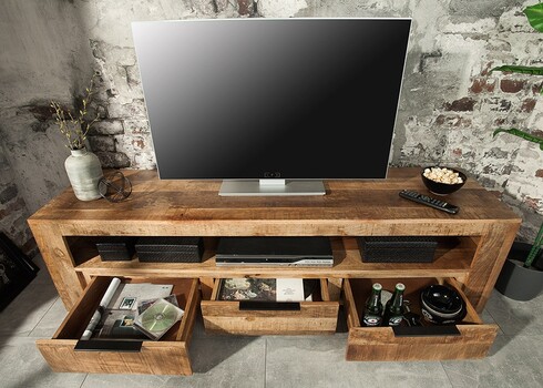 Tv-alus IRON CRAFT mango, 170x45xH45 cm