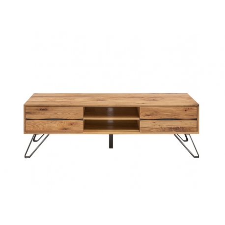 Tv-alus LIVING EDGE metsik tamm, 160x45xH50 cm