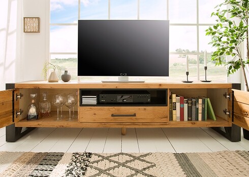 Tv-alus THOR metsik tamm, 200x45xH50 cm