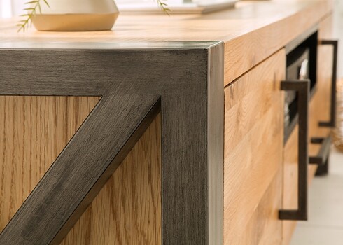 Tv-alus THOR metsik tamm, 200x45xH50 cm