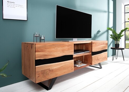 Tv-alus AMAZONAS akaatsia, 160x43xH65 cm