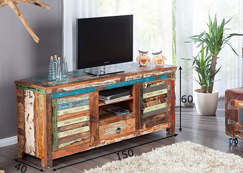 Tv-alus JAKARTA pruun, 150x40xH60 cm