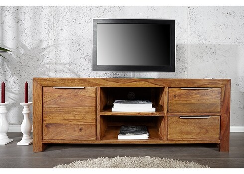Tv-alus LAGOS sheesham, 135x45xH50 cm