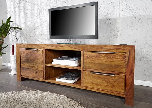 Tv-alus LAGOS sheesham, 135x45xH50 cm