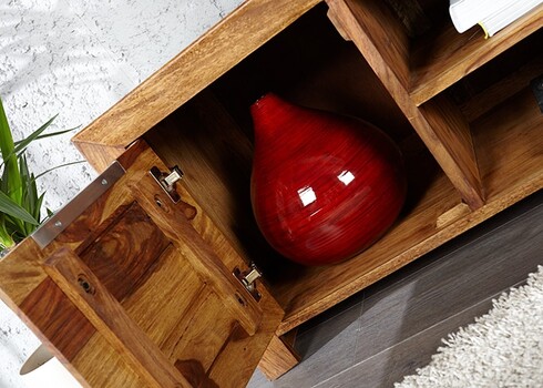 Tv-alus LAGOS sheesham, 135x45xH50 cm