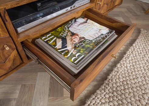 Tv-alus MYSTIC LIVING akaatsia, 140x35xH45 cm