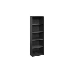 Riiul MISTER OFFICE grafiithall, 81x36xH180 cm