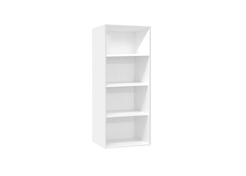 Riiul MISTER OFFICE mattvalge, 81x36xH145 cm