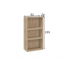 Riiul MISTER OFFICE tamm, 81x36xH109 cm