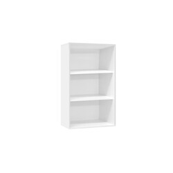 Riiul MISTER OFFICE mattvalge, 81x36xH109 cm