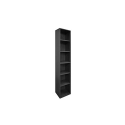 Riiul MISTER OFFICE grafiithall, 41x36xH215 cm