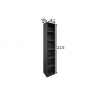 Riiul MISTER OFFICE grafiithall, 41x36xH215 cm