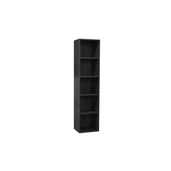 Riiul MISTER OFFICE grafiithall, 41x36xH180 cm