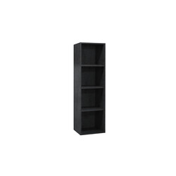 Riiul MISTER OFFICE grafiithall, 41x36xH145 cm
