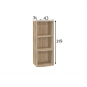 Riiul MISTER OFFICE tamm, 41x36xH109 cm
