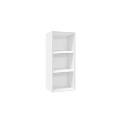 Riiul MISTER OFFICE mattvalge, 41x36xH109 cm