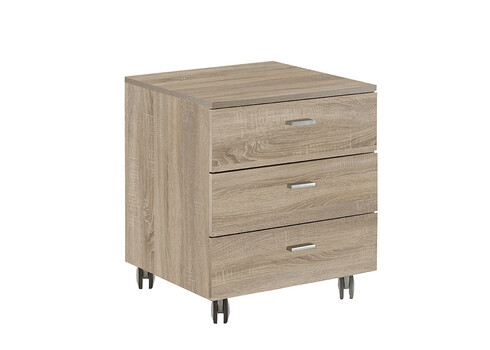 Sahtliboks MISTER OFFICE tamm, 45x45xH52 cm