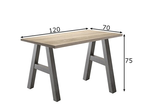 Kirjutuslaud MISTER OFFICE A tamm, 120x70xH75 cm