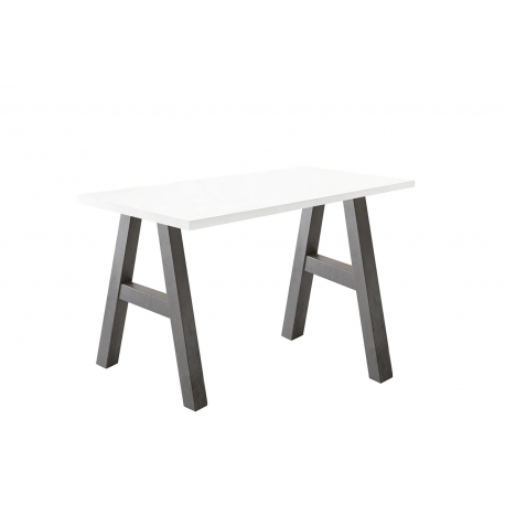 Kirjutuslaud MISTER OFFICE A mattvalge, 120x70xH75 cm