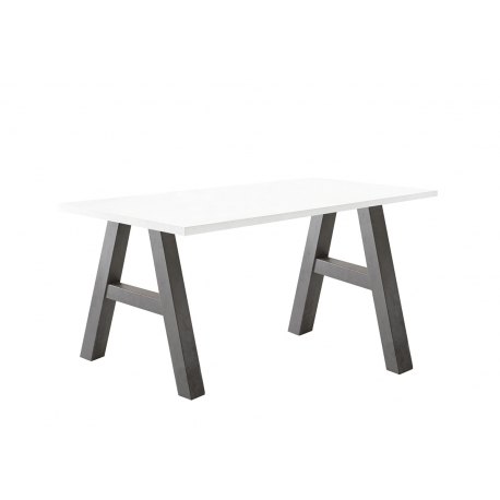 Kirjutuslaud MISTER OFFICE A mattvalge, 140x70xH75 cm