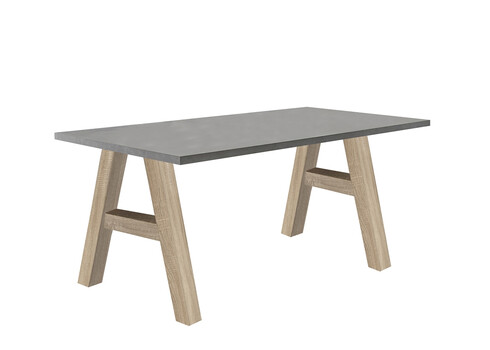 Kirjutuslaud MISTER OFFICE A grafiithall, 140x70xH75 cm