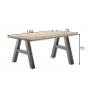 Kirjutuslaud MISTER OFFICE A tamm, 160x70xH75 cm